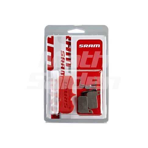 SRAM Road, Level Ultimate en Level TLM sintered disc brake pads-Silver