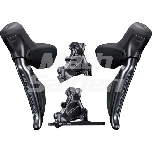 Shimano R8170 disc shifterset incl. calipers-2x12sp