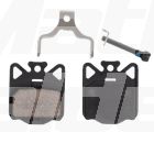 Campagnolo DB310 organic disc brake pads-Black