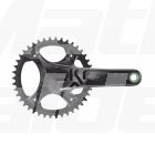 Campagnolo EKAR Ultra-Torque 1x13sp crankset-Black