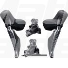 Shimano R8170 disc shifterset incl. calipers-2x12sp