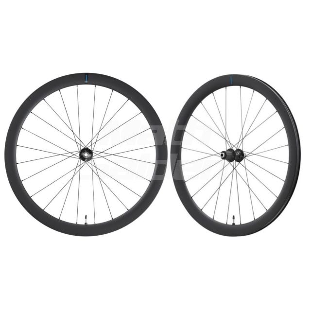 Shimano WH-RS710 C46 carbon disc wheelset-Black