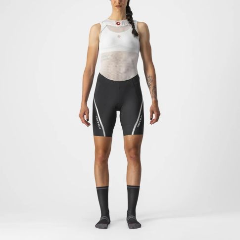 Castelli Velocissima 3 ladies shorts - Black/silver