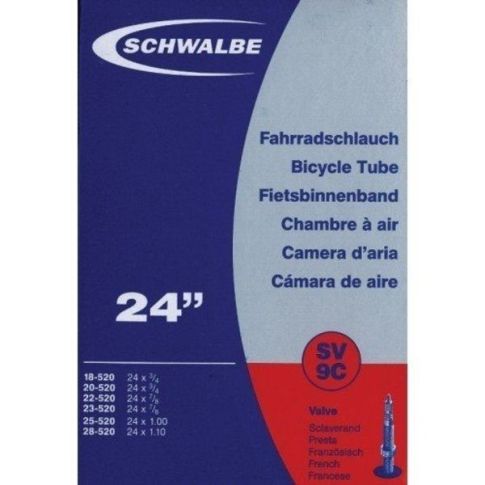 Schwalbe SV9C innertube-Black-24x1.00