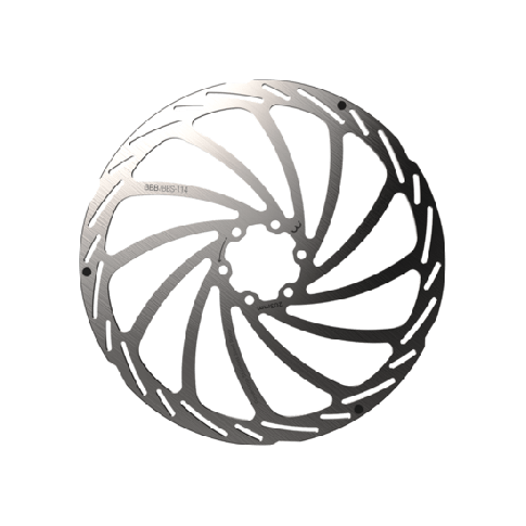 BBB BBS-114 PowerStop disc brake rotor-Silver-203mm