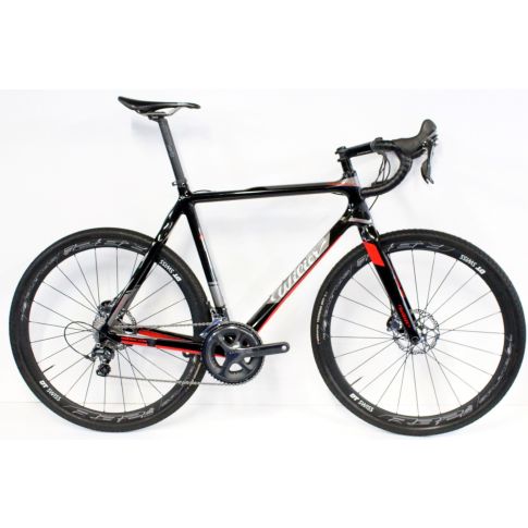 Wilier 101 Cross carbon Ultegra disc (2nd hand)-Black-Red-Grey-XL