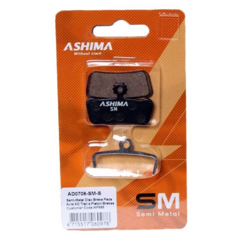 Ashima Avid XO Trail 4  Piston disc brake pads