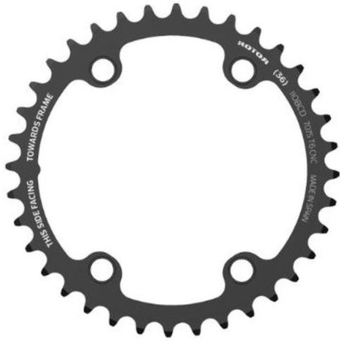 Rotor Round-Ring 110bcdx4 10/11sp chainring