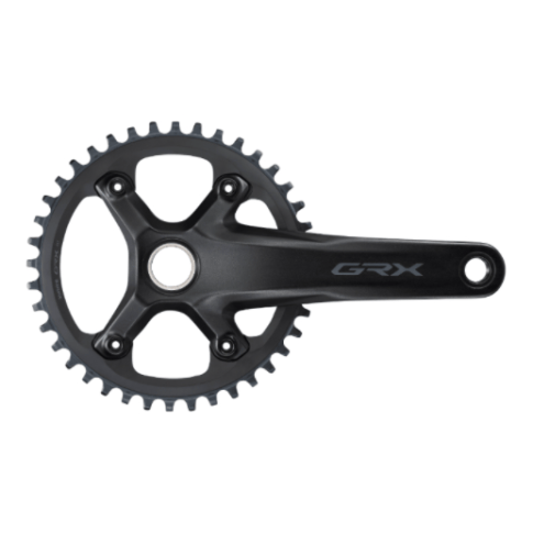 Shimano GRX FC-RX600-1 1x11sp crankset-Black-175mm-40