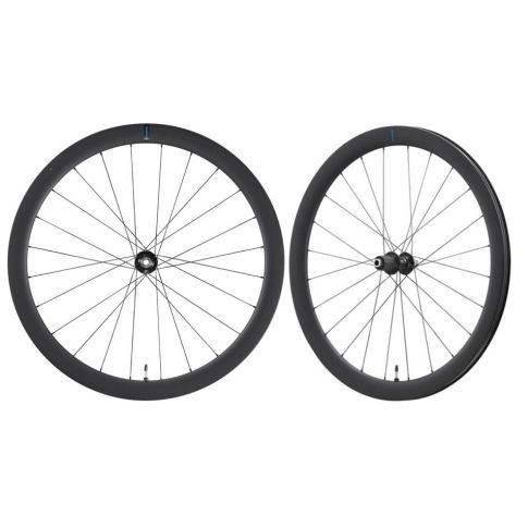 Shimano WH-RS710 C46 carbon disc wheelset-Black