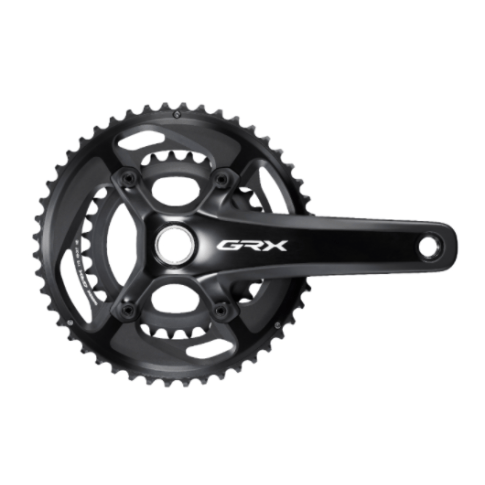 Shimano GRX FC-RX810 11sp crankset-Black-172.5mm-48x31