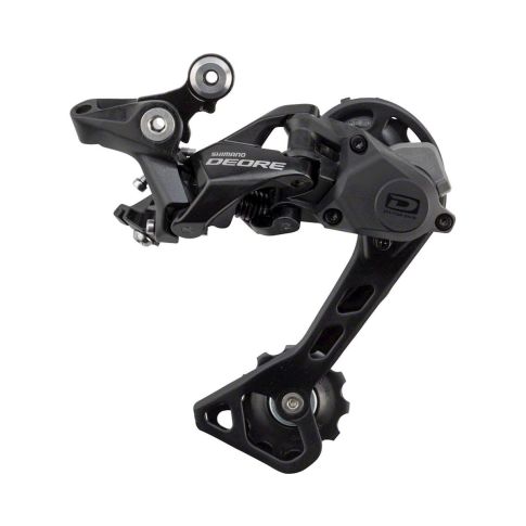 Shimano Deore RD-M6000 10sp rear derailleur-Black-Medium