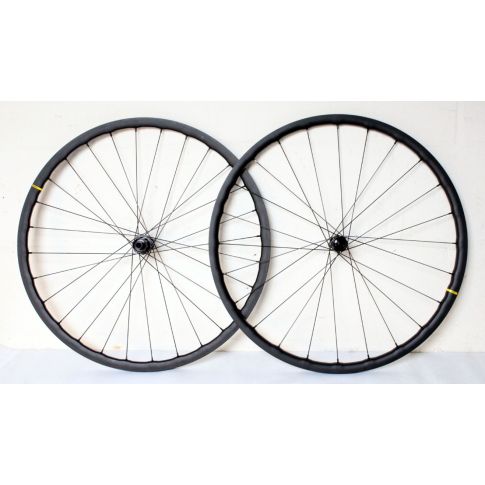 Mavic Open Pro UST disc (DT Swiss 350s) wheelset-Matt black