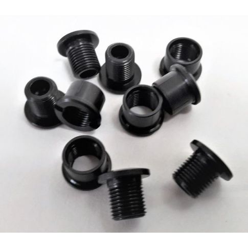 Shun double chainring bolt set (5 pcs)-Black