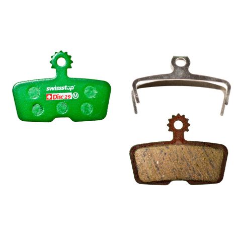 Swissstop Disc 29 Avid Code R 2011 disc brake pads-Green