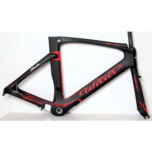 Wilier Blade tijdritframe - Black/Red matte 