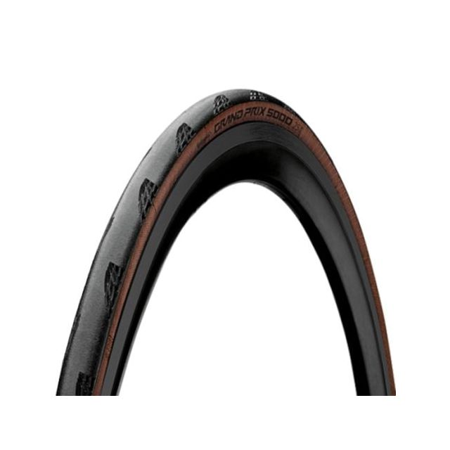 Continental Grand Prix 5000 vouwband  racefiets - Classic brown