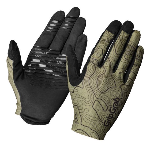 Gripgrab Rebel Full finger gloves - Olive green