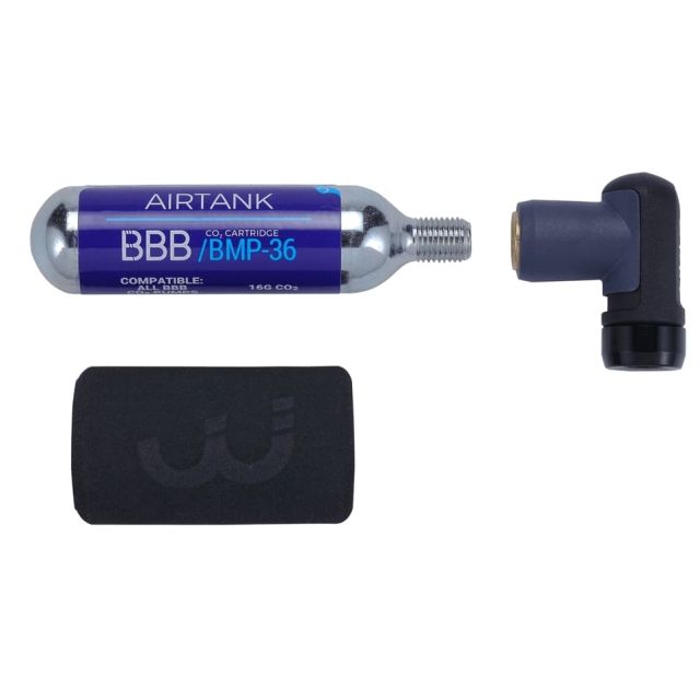 BBB BMP-111 AirPush Co2 pump incl. 16gr cartridge