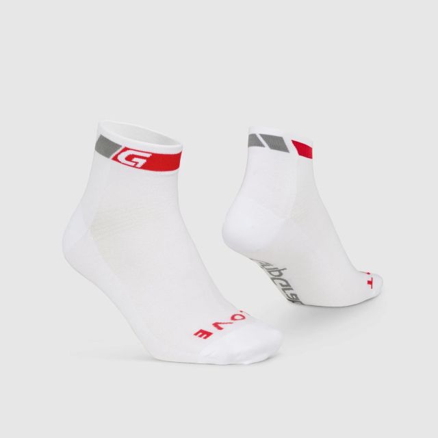 GripGrab Classic Low Cut socks-White-L