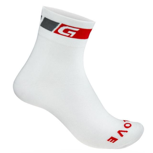 GripGrab Classic Regular Cut socks-White-L