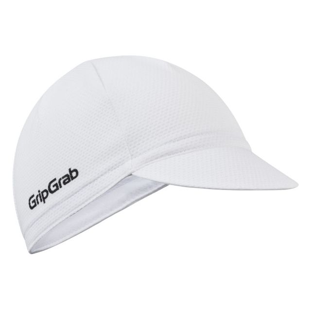 GripGrab Lightweight Summer Cycling cap-White-S/M