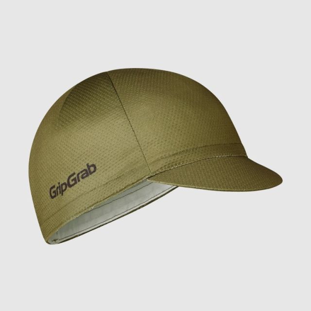 GripGrab Lightweight Summer Cycling cap-Olive green-M/L