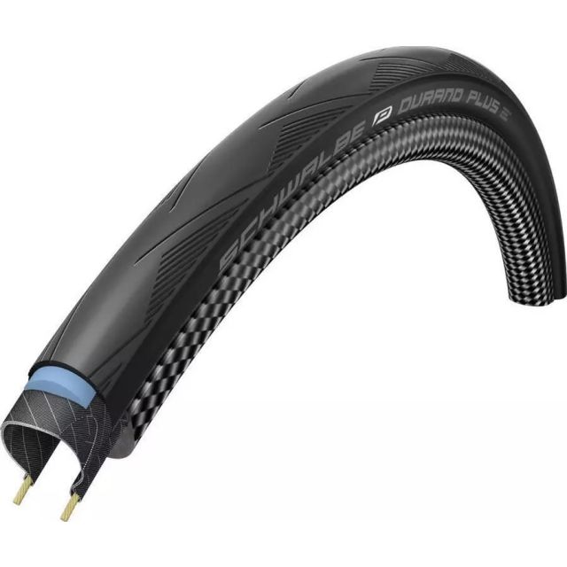 Schwalbe Durano Plus Addix Perf draadband racefiets - Zwart