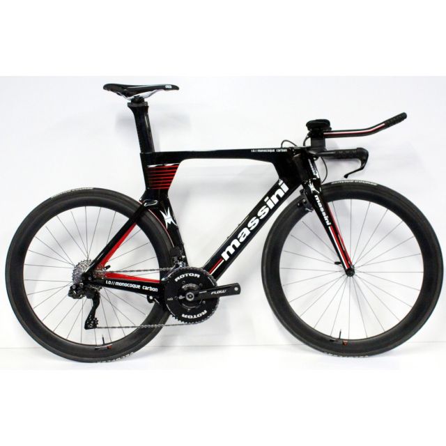 Massini 1.0 TT 105 Di2 TT bike-Black-Red-XL