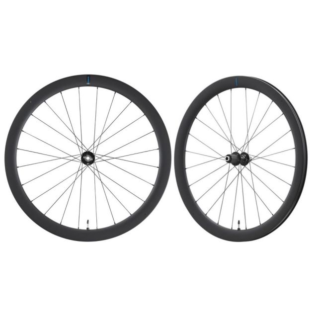 Shimano WH-RS710 C46 carbon disc wheelset-Black