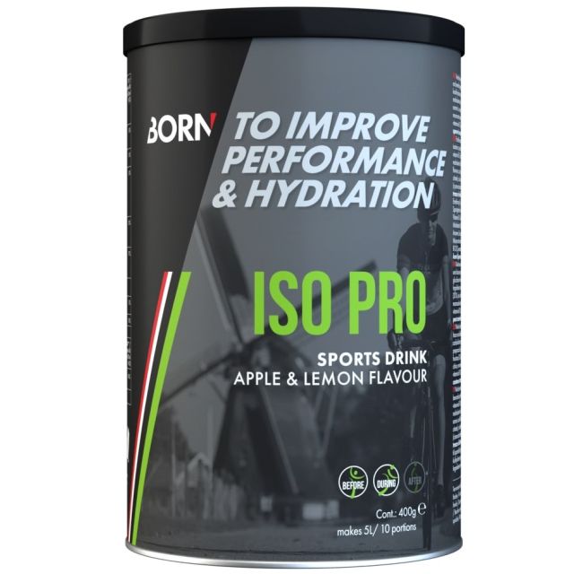 Born ISO Pro Sports Drink-Apple/Lemon-400gr