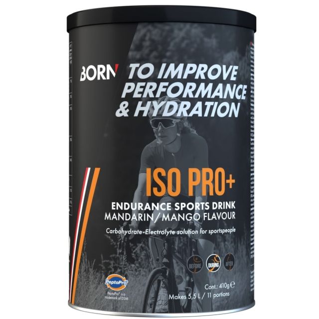 Born ISO Pro+ Endurance Sports Drink-Mango/Mandarin-400gr