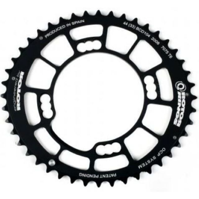 Rotor Q-ring MTB 104bcd 3x9/10sp chainring-40T