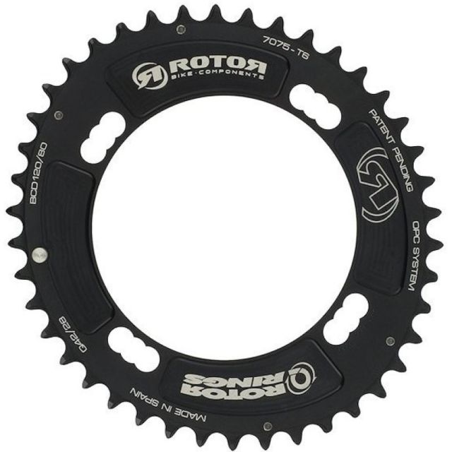 Rotor Q-ring MTB SRAM XX-X0-X9 120bcd 9/10sp chainring-42T