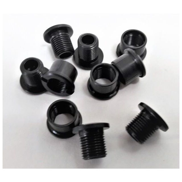 Shun double chainring bolt set (5 pcs)-Black