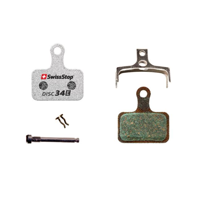 Swissstop Disc 34E Shimano Road disc brake pads-Silver