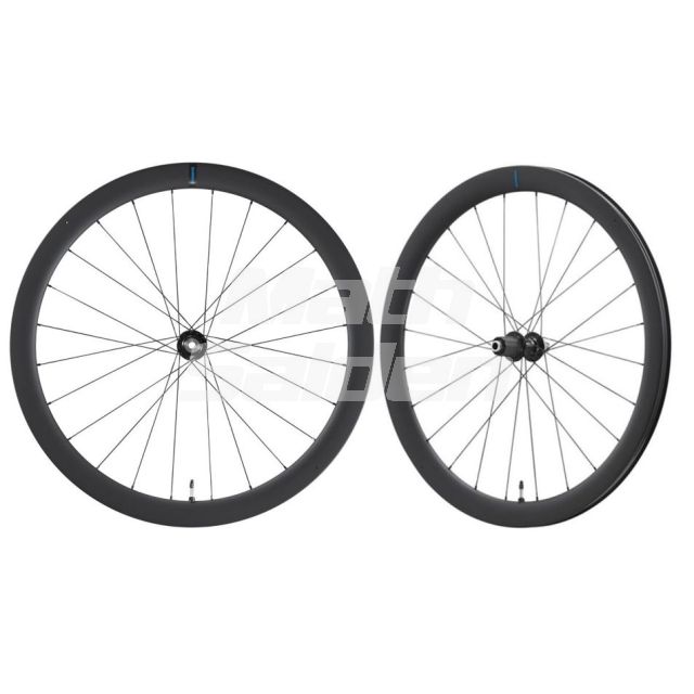 Shimano WH-RS710 C46 carbon disc wheelset-Black