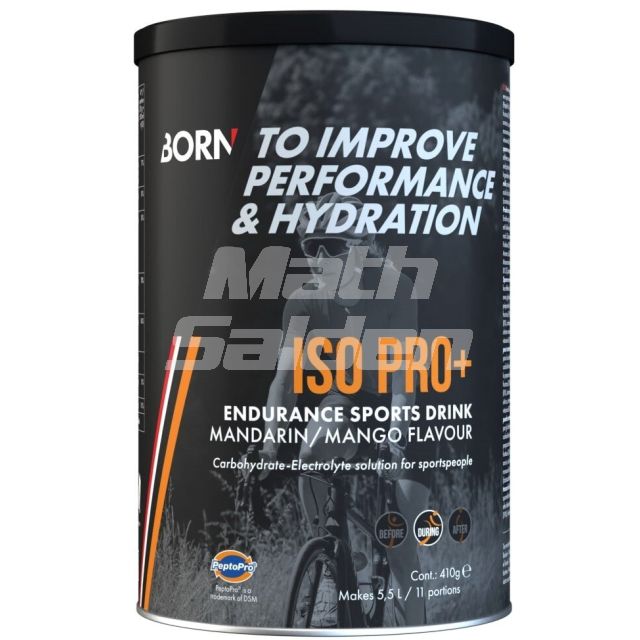 Born ISO Pro+ Endurance Sports Drink-Mango/Mandarin-400gr