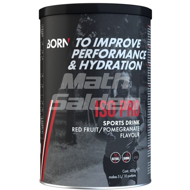 Born ISO Pro Sports Drink-Red fruits/Pomegranate-400gr