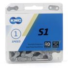 KMC S1 Wide RB 1sp chain-Matt silver