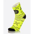 MB Wear Fun Bad Days socks-Yellow fluo