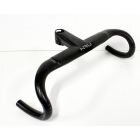 KRU K-Class Super Compact Aero carbon handlebar combination - Black - 110x42cc