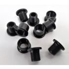 Shun double chainring bolt set (5 pcs)-Black